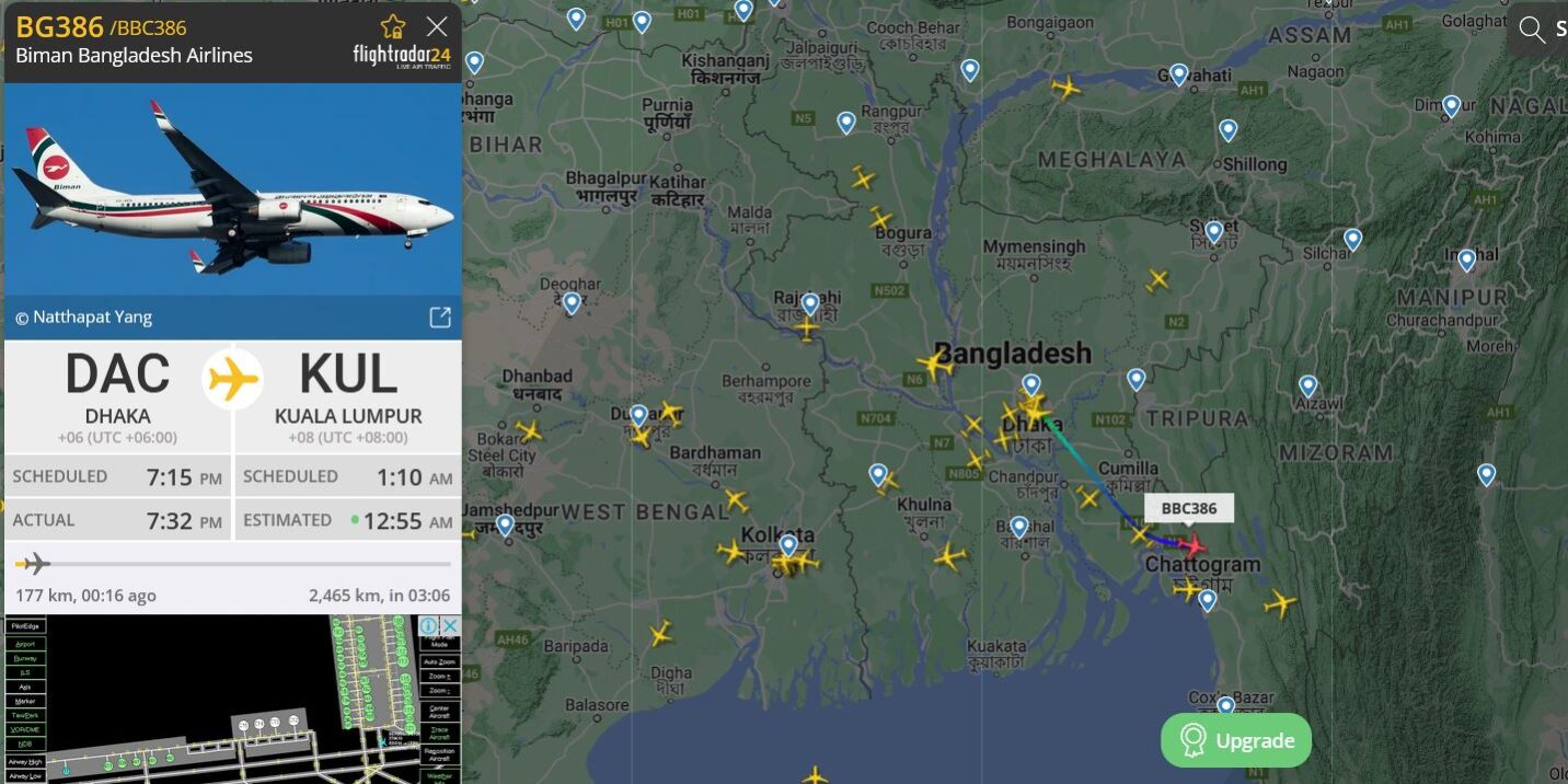Flightradar24 Biman Flightradar24 Bangladesh